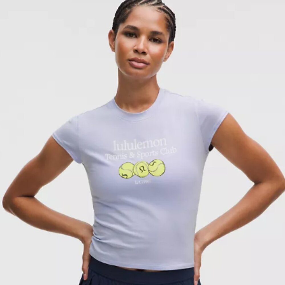 NWT - Lululemon - Organic Cotton Baby Tee Graphic (L)